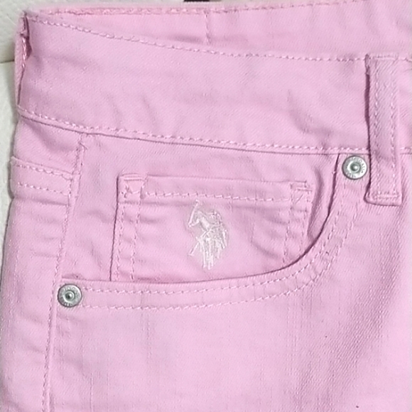 U.S. Polo Assn Pink Women's Short - Picture 4 of 9